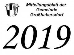 Mitteilungsblätter des Jahrgangs 2019